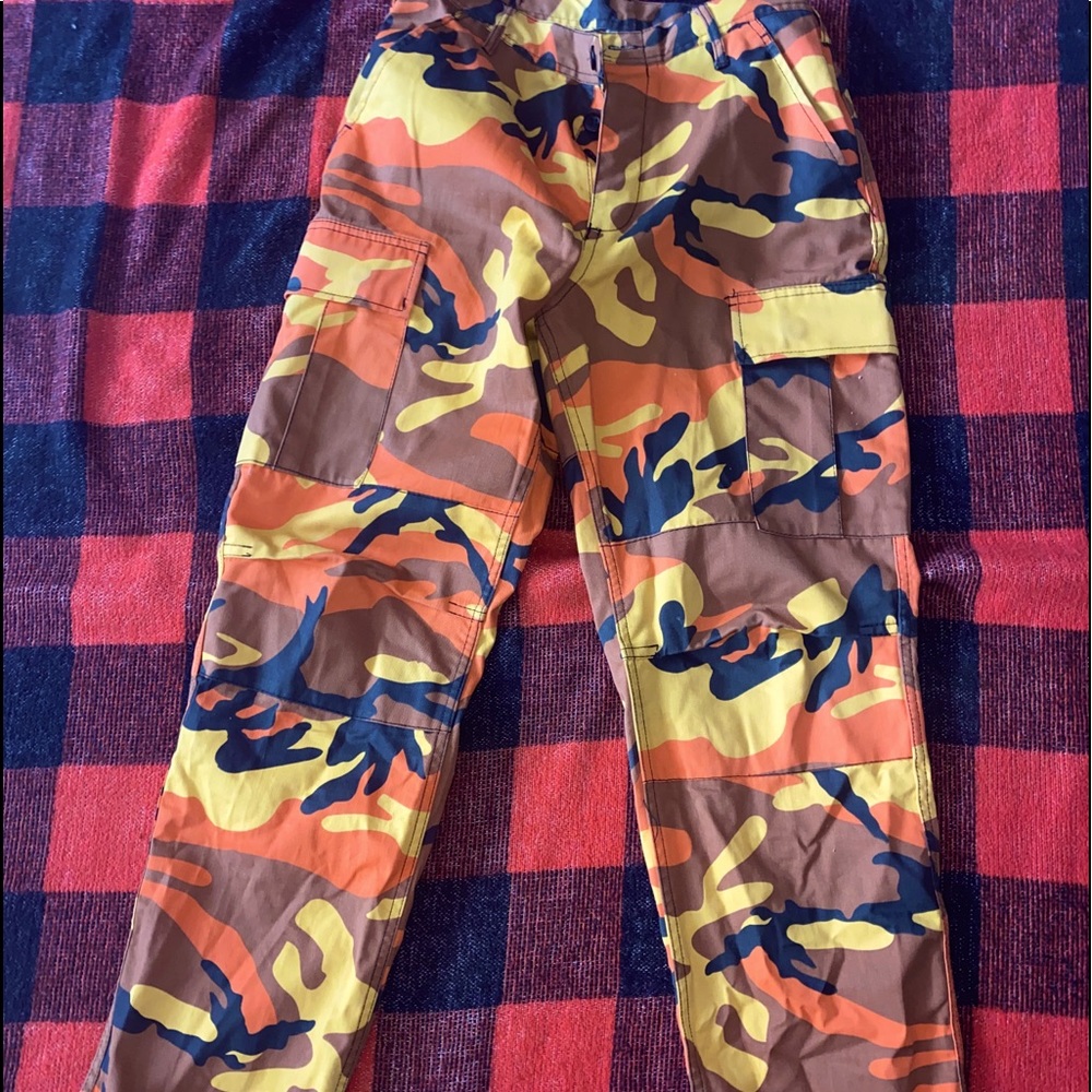 Unisex Camo Cargo pants